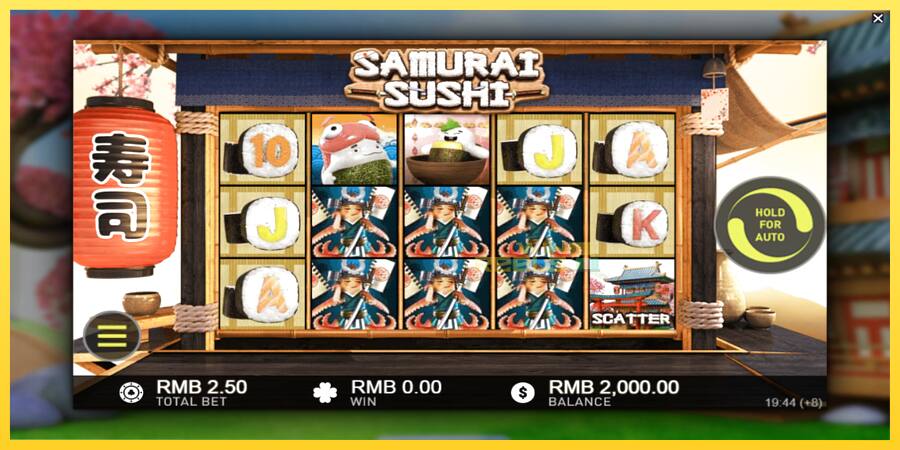 Afbeelding 2 speelautomaat Samurai Sushi