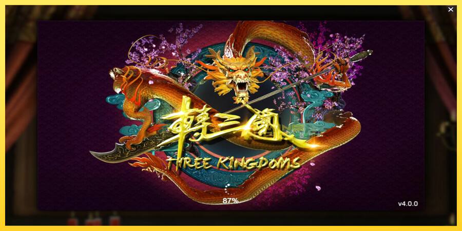 Afbeelding 1 speelautomaat Three Kingdoms