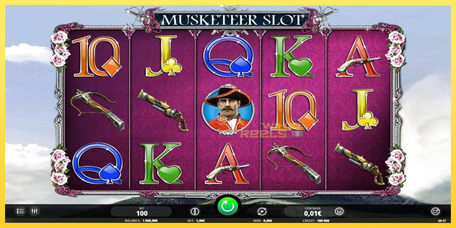 Afbeelding 2 speelautomaat Musketeer Slot