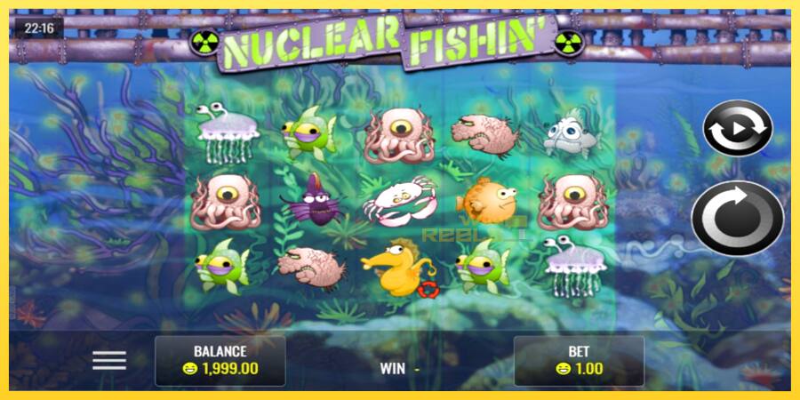 Afbeelding 1 speelautomaat Nuclear Fishin’