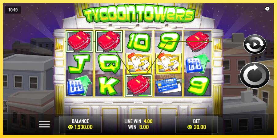 Afbeelding 4 speelautomaat Tycoon Towers