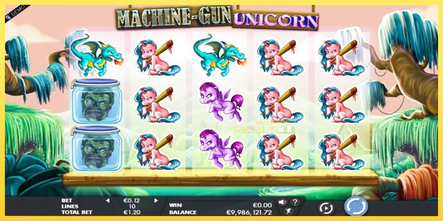 Afbeelding 1 speelautomaat Machine Gun Unicorn