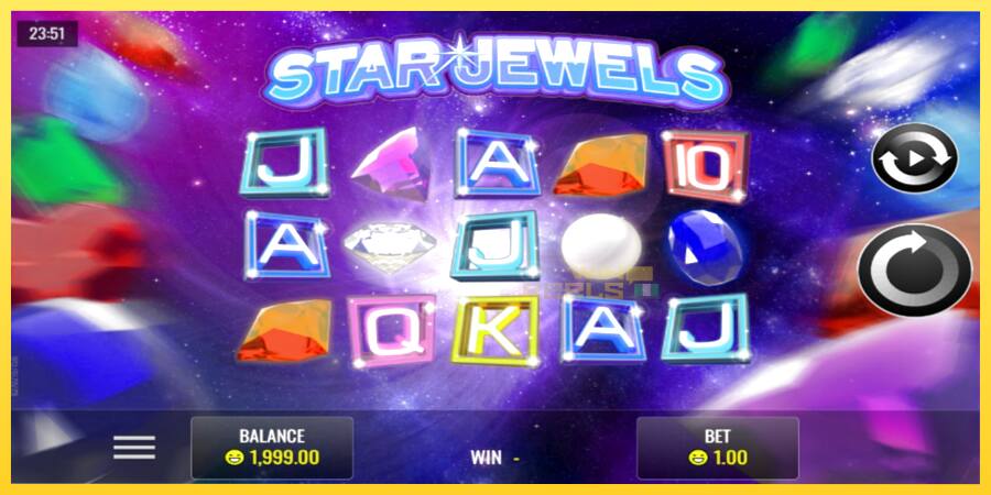 Afbeelding 1 speelautomaat Star Jewels