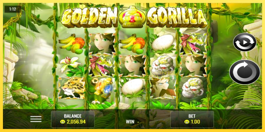 Afbeelding 1 speelautomaat Golden Gorilla