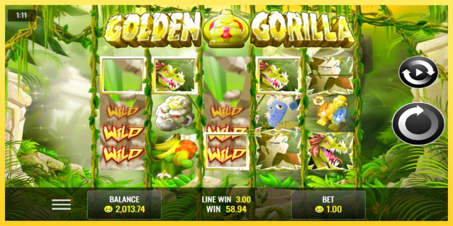 Afbeelding 2 speelautomaat Golden Gorilla