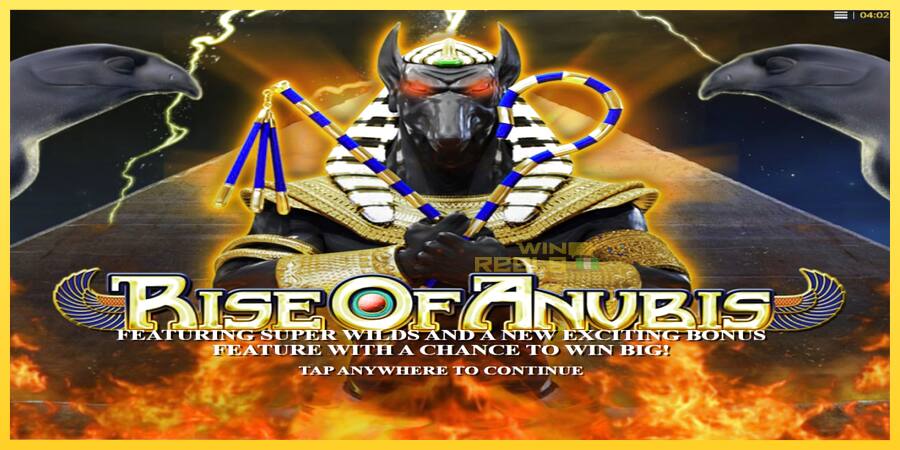 Afbeelding 1 speelautomaat Rise of Anubis