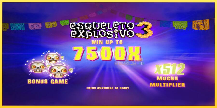 Afbeelding 1 speelautomaat Esqueleto Explosivo 3