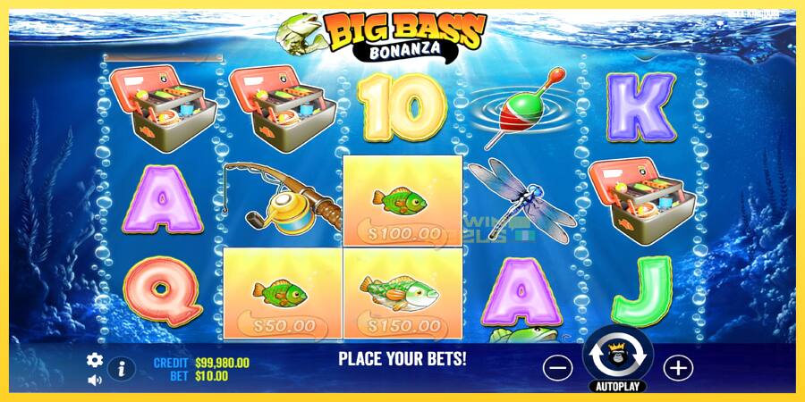 Afbeelding 2 speelautomaat Big Bass Bonanza