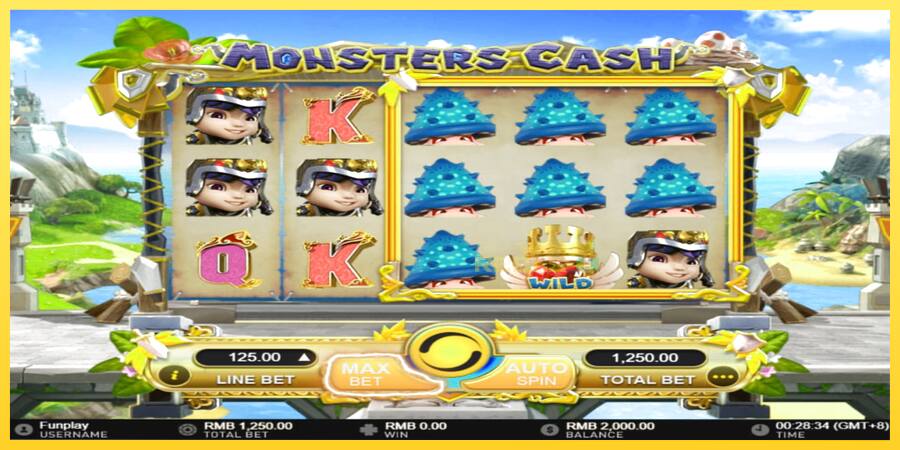 Afbeelding 3 speelautomaat Monsters Cash