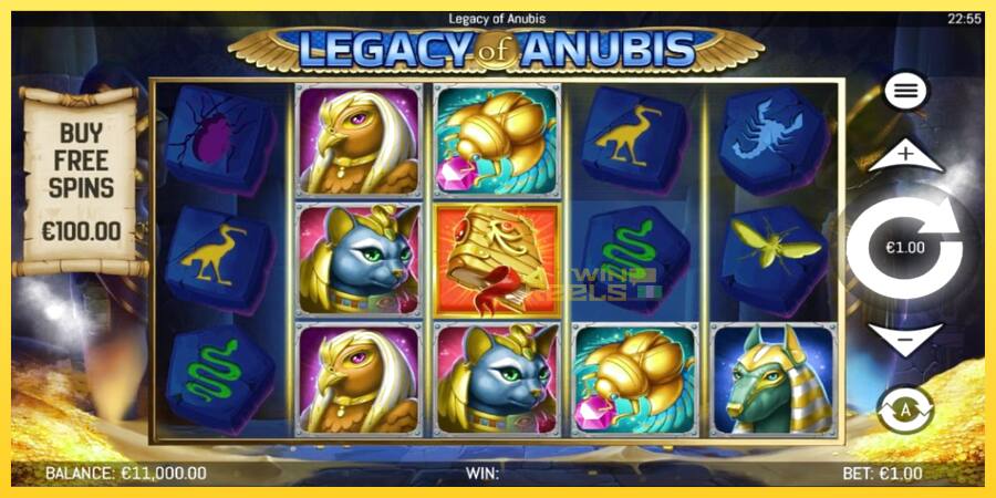 Afbeelding 2 speelautomaat Legacy of Anubis