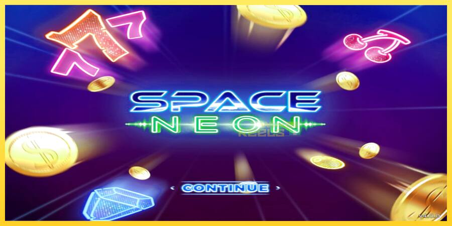 Afbeelding 1 speelautomaat Space Neon