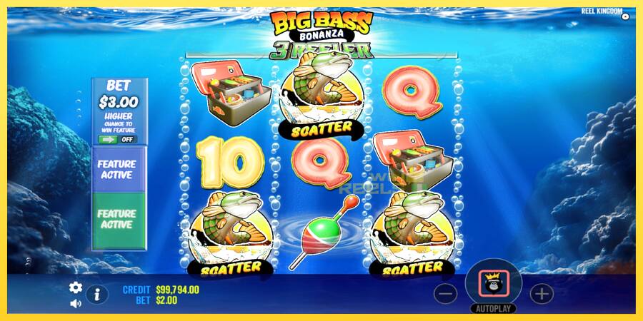 Afbeelding 3 speelautomaat Big Bass Bonanza 3 Reeler