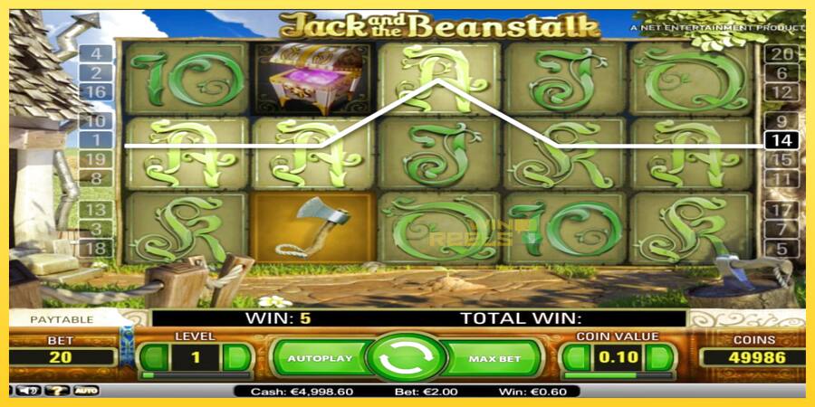 Afbeelding 3 speelautomaat Jack’s Beanstalk