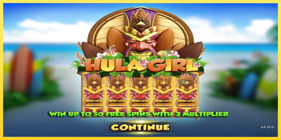 Afbeelding 1 speelautomaat Hula Girl