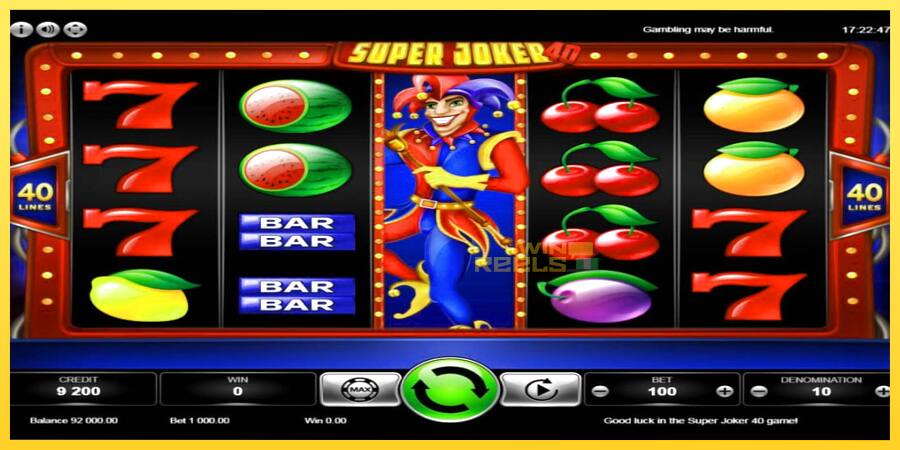 Afbeelding 4 speelautomaat Super Joker 40