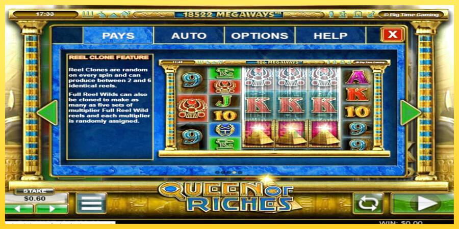 Afbeelding 3 speelautomaat Queen of Riches