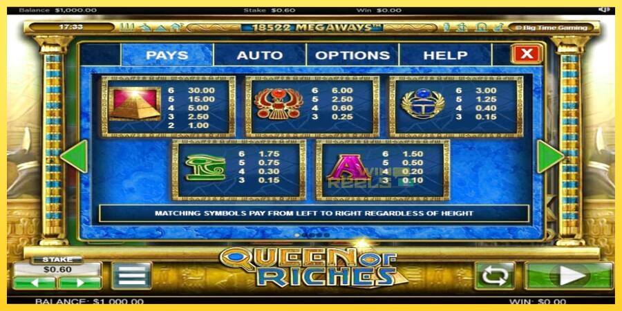 Afbeelding 5 speelautomaat Queen of Riches