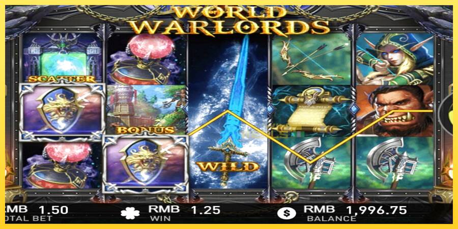 Afbeelding 3 speelautomaat World of Warlords