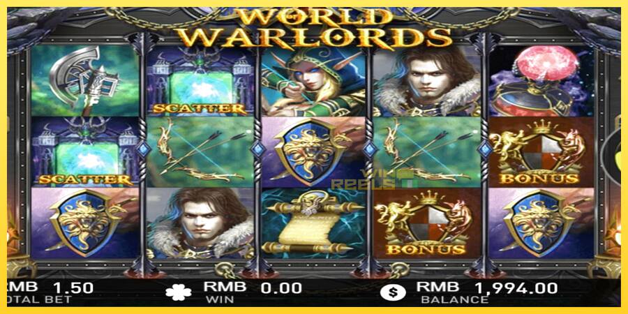 Afbeelding 4 speelautomaat World of Warlords