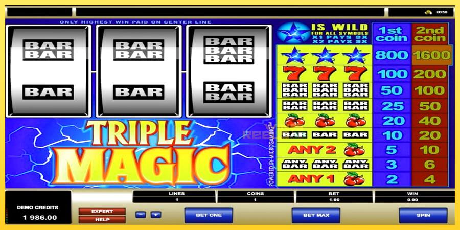 Afbeelding 4 speelautomaat Triple Magic