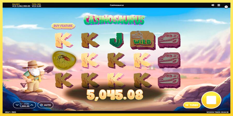 Afbeelding 3 speelautomaat Casinosaurus