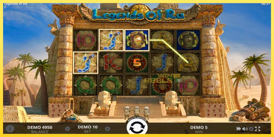 Afbeelding 3 speelautomaat Legends of Ra