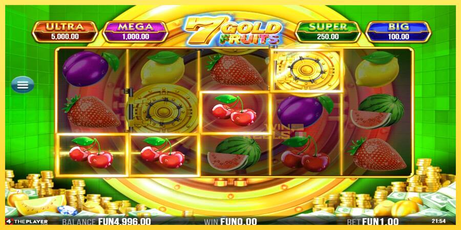 Afbeelding 3 speelautomaat 7 Gold Fruits