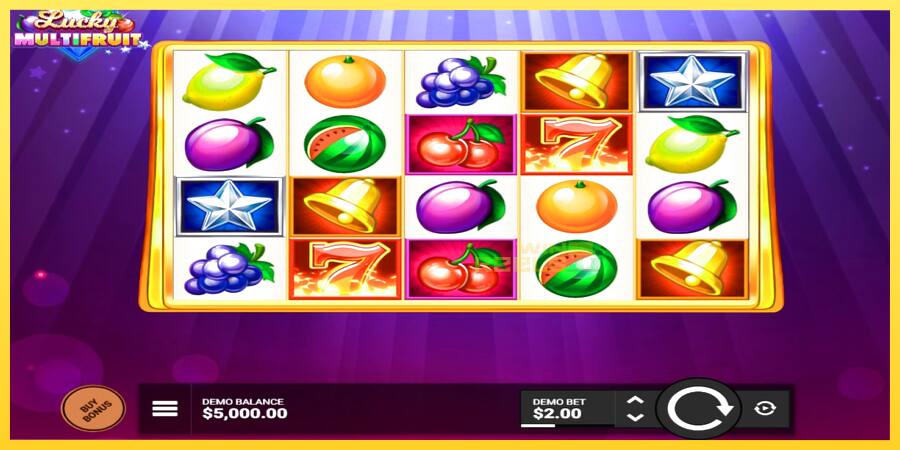 Afbeelding 1 speelautomaat Lucky Multifruit