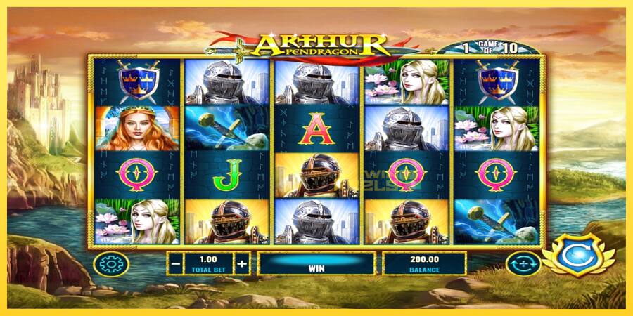 Afbeelding 4 speelautomaat Arthur Pendragon