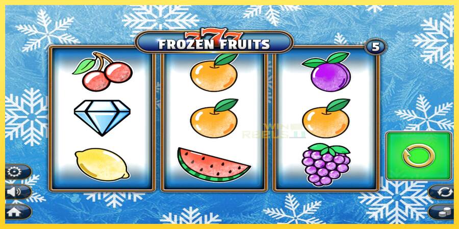 Afbeelding 1 speelautomaat 777 Frozen Fruits