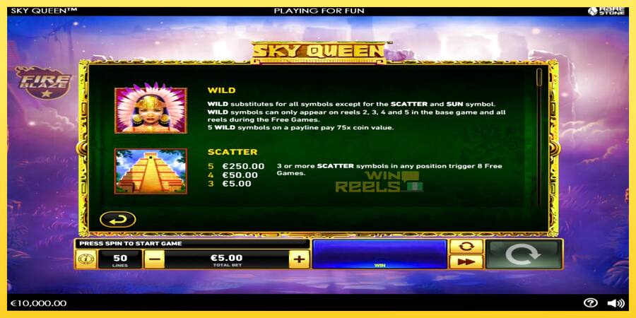 Afbeelding 4 speelautomaat Sky Queen