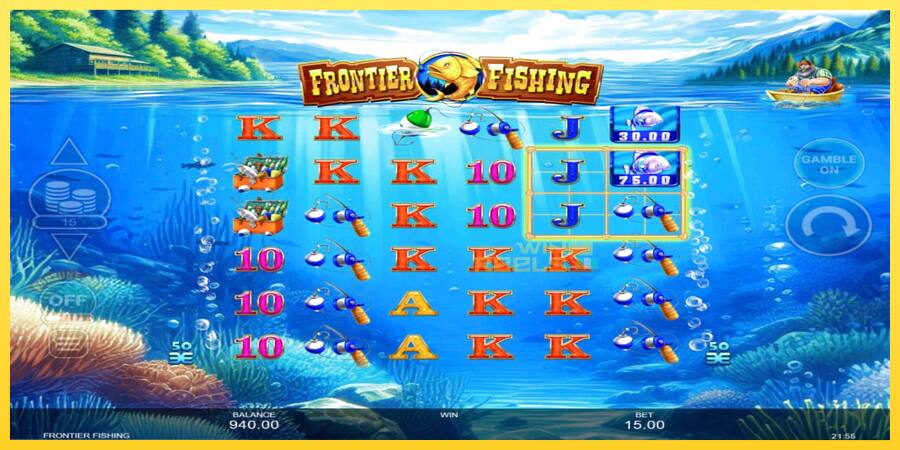 Afbeelding 4 speelautomaat Frontier Fishing