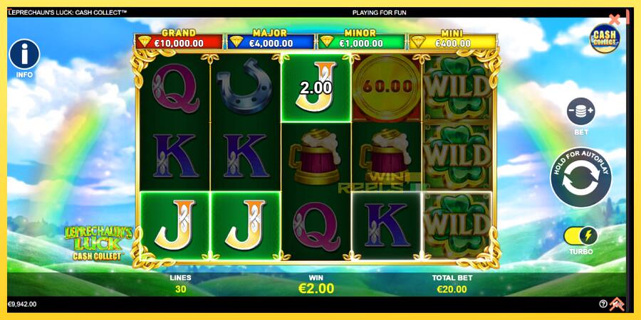 Afbeelding 3 speelautomaat Leprechauns Luck Cash Collect Megaways PowerPlay Jackpot