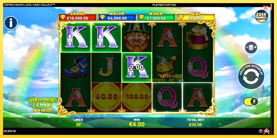 Afbeelding 4 speelautomaat Leprechauns Luck Cash Collect Megaways PowerPlay Jackpot