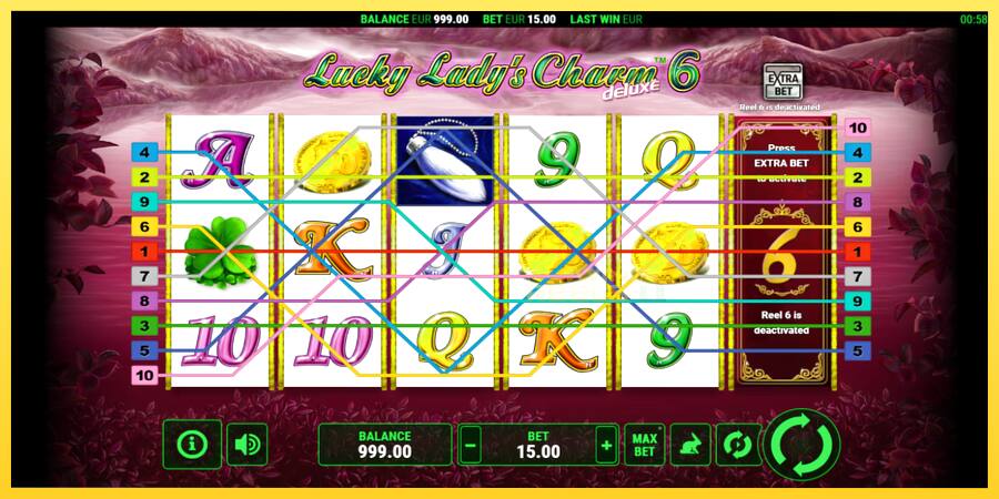 Afbeelding 1 speelautomaat Lucky Ladys Charm Deluxe 6