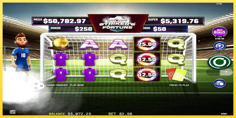 Afbeelding 4 speelautomaat Strikers Fortune