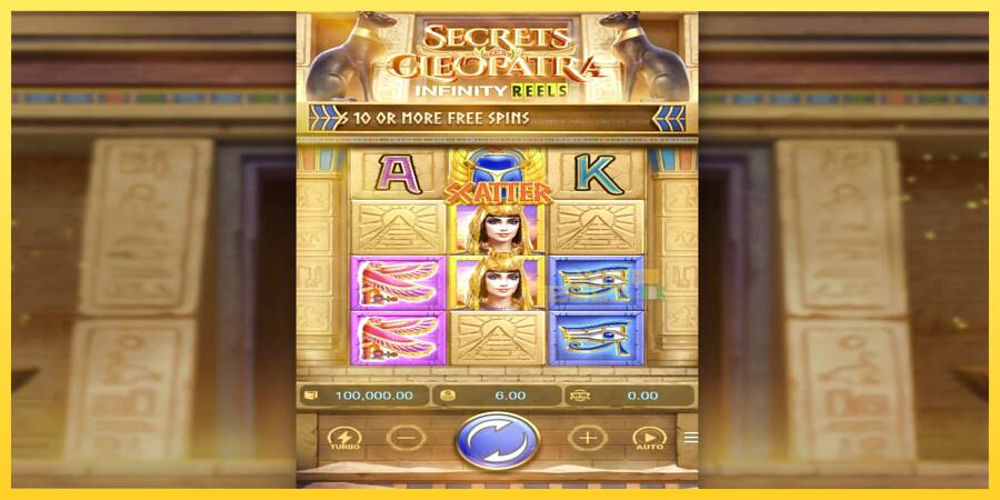 Afbeelding 1 speelautomaat Secrets of Cleopatra