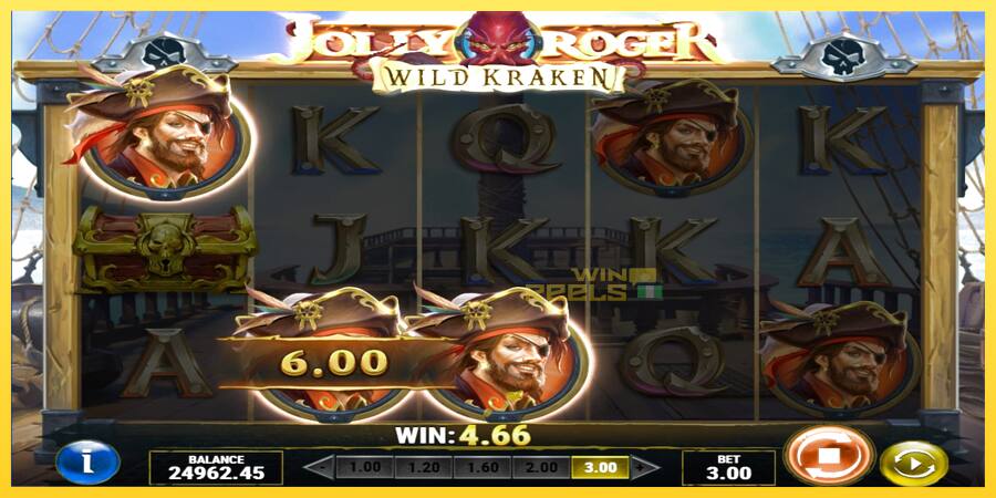 Afbeelding 4 speelautomaat Jolly Roger Wild Kraken