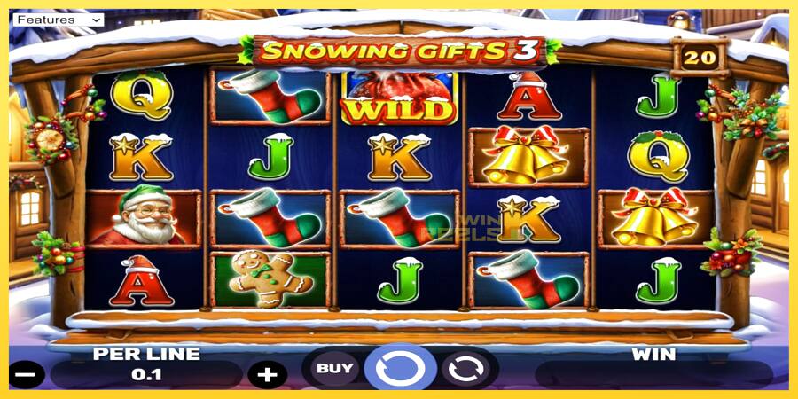 Afbeelding 1 speelautomaat Snowing Gifts 3