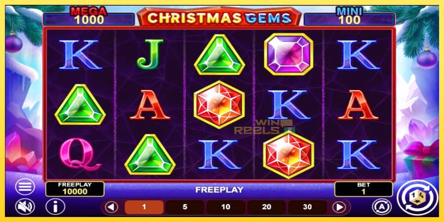 Afbeelding 2 speelautomaat Christmas Gems Hold & Win