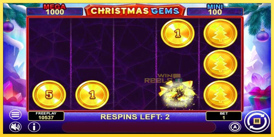 Afbeelding 5 speelautomaat Christmas Gems Hold & Win