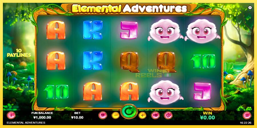 Afbeelding 1 speelautomaat Elemental Adventures