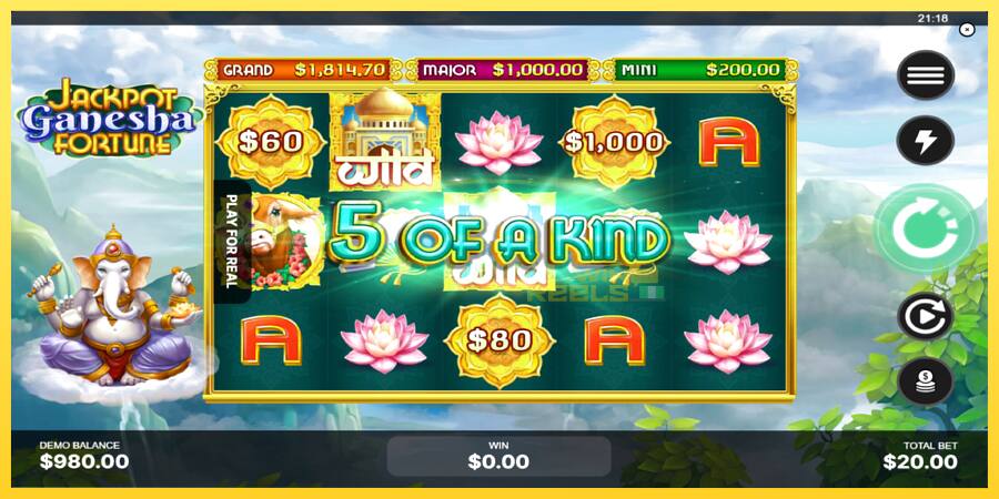 Afbeelding 3 speelautomaat Jackpot Ganesha Fortune