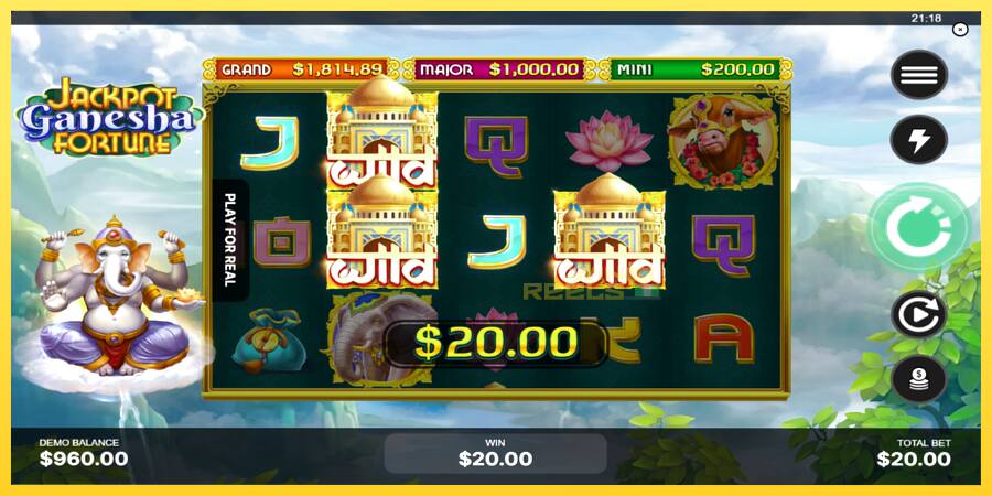 Afbeelding 4 speelautomaat Jackpot Ganesha Fortune