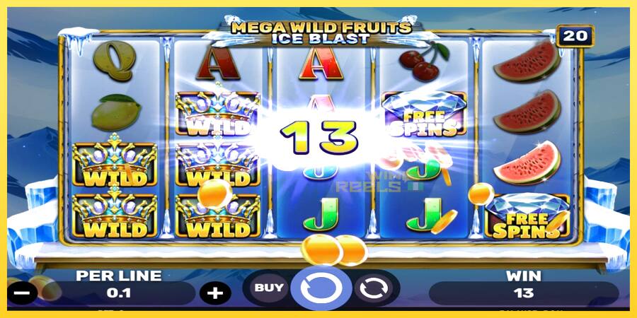 Afbeelding 3 speelautomaat Mega Wild Fruits - Ice Blast