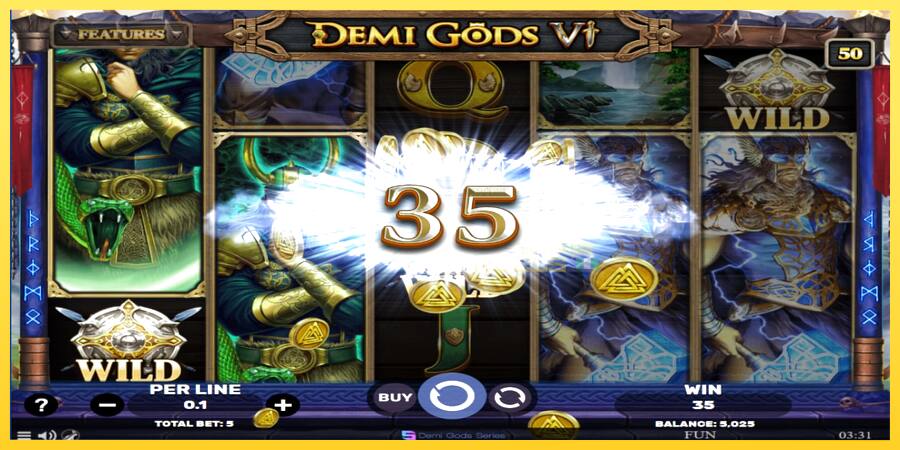 Afbeelding 3 speelautomaat Demi Gods 6