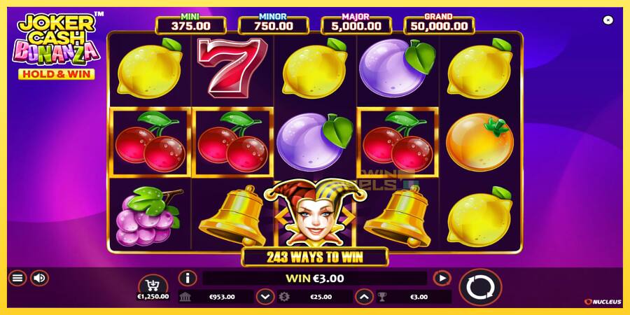 Afbeelding 2 speelautomaat Joker Cash Bonanza - Hold & Win