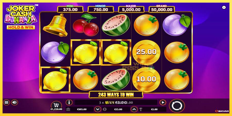 Afbeelding 3 speelautomaat Joker Cash Bonanza - Hold & Win