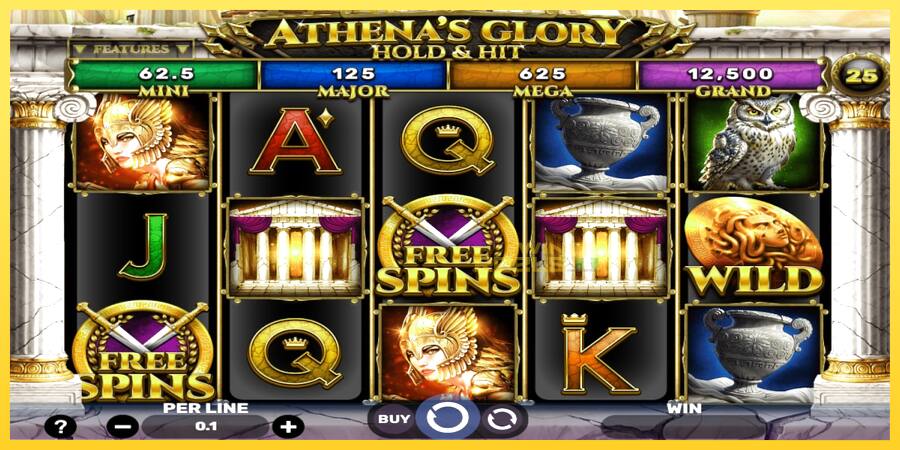 Afbeelding 1 speelautomaat Athenas Glory Hold & Hit