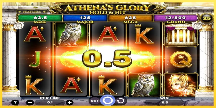 Afbeelding 2 speelautomaat Athenas Glory Hold & Hit